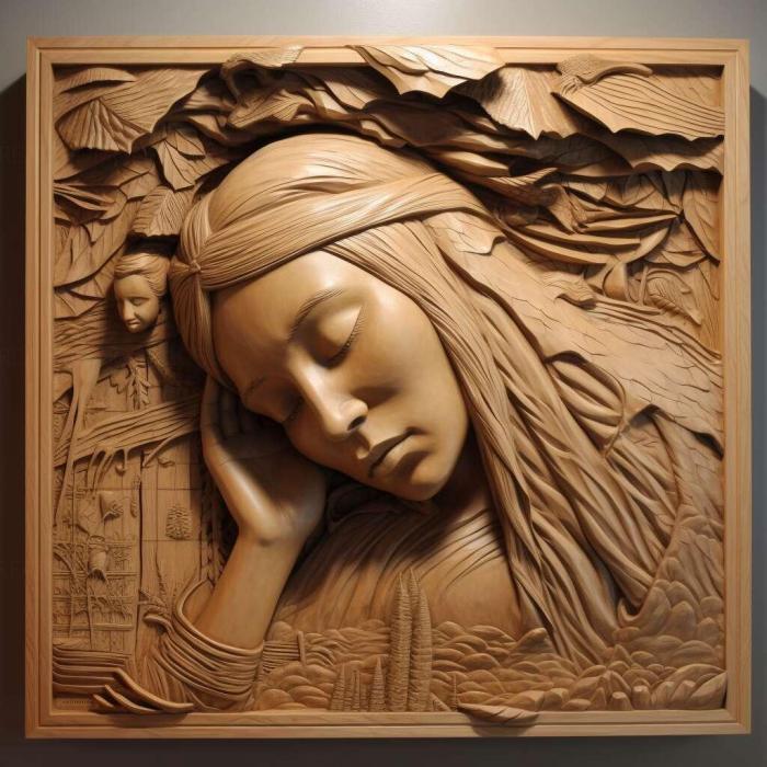 نموذج ثلاثي الأبعاد لآلة CNC 3D Art 